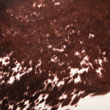 Tri Color Faux Cowhide Print Rug