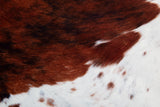White Belly Faux Cowhide Print Rug