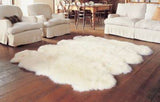 Sheepskin Long Wool Rug 8 Pelt