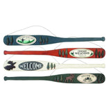 Wooden Welcome Plaque Oars