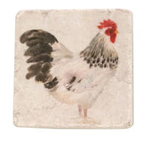 Rooster Coaster Set
