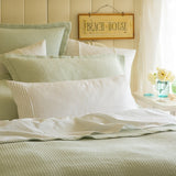Robins Egg Blue Matelasse