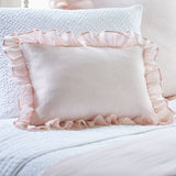 Verandah White Boudoir Pillow