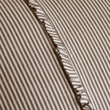 Farmhouse Pinstripe Ruffle Euro Sham