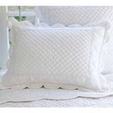 Standard Pillow Sham - King sham will be wider and taller 23" x 35"
