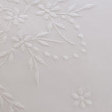 Ruffled White Throw Pillow