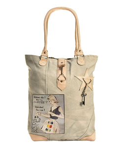 Coffee Handed To Me Tan Tote