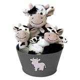 Cow 4 Piece Plush Gift Set