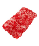 Tibetan Lambskin Throw Rug
