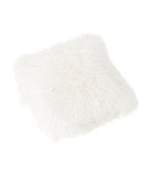 Tibetan Lambskin Pillow Cover White