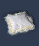 Tibetan Lambskin Pillow Cover Off White
