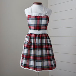 Tartan Plaid Apron