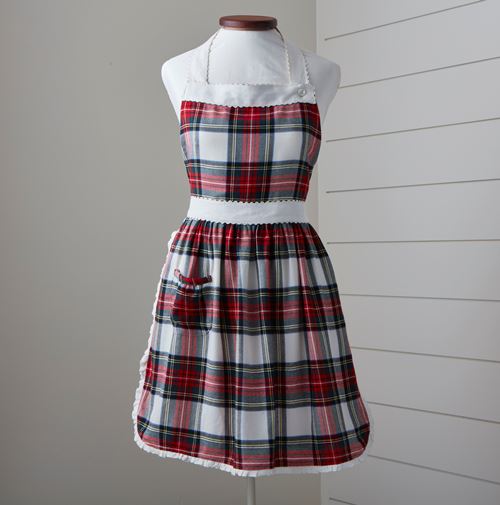 Tartan Plaid Apron
