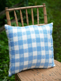 Jacquard Blue Pillow Cover