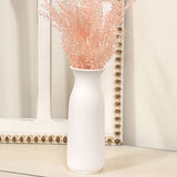 White Ceramic Tall Vase