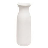 White Ceramic Tall Vase