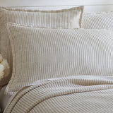 Hudson Charcoal Stripe Matelasse