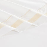 Classic Double Border Percale Cotton Sheet Set