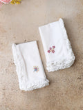 Love Note Embroidered Napkin - Set of 2