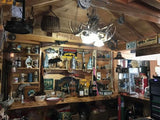 Whitetail Deer 10 Faux Antler Chandelier with Down Lights
