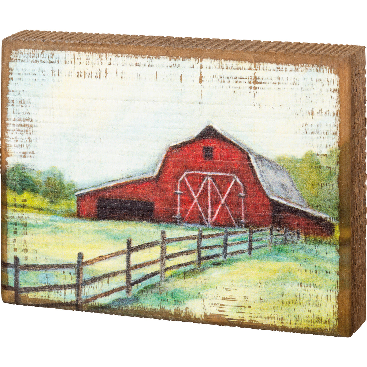 Wooden Barn Box Sign – Gabby's Farmhouse