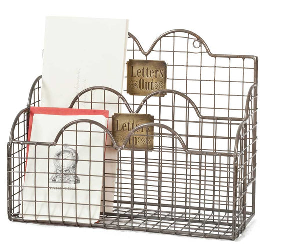 Wire Hanging Mail Caddy