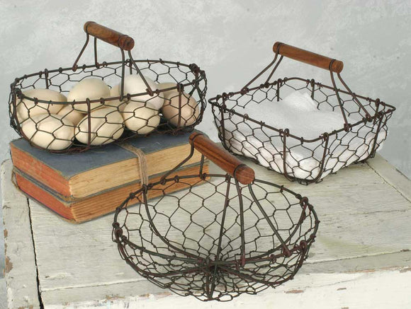 Chicken Wire Basket Set