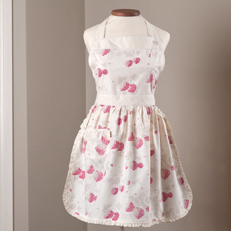 White Ruffled Apron – Gabby's Farmhouse