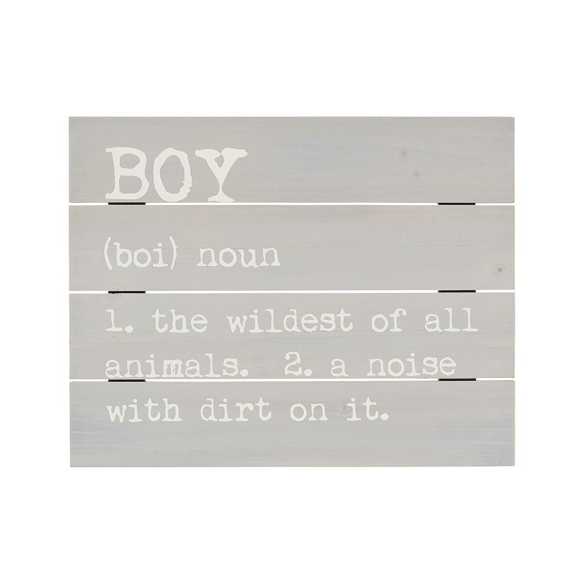 Boy Definition Wooden Pallet Sign – Gabby's Farmhouse