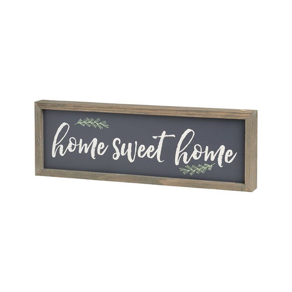 Home Sweet Home Framed Wooden Sign