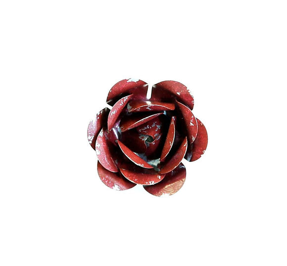 Red Rose Metal Magnet