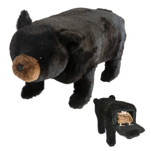 Black Bear Storage Footstool
