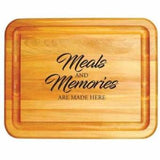 Meals and Memories Made Here Cutting Board