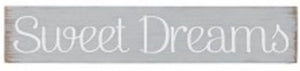 Sweet Dreams Wooden Wall Sign