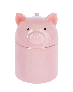 Pig Jar With Spoon