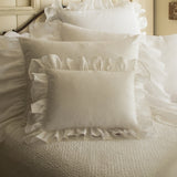 Verandah White Boudoir Pillow