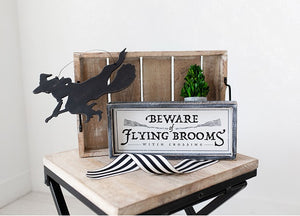 Witch Cutout Hanging Sign